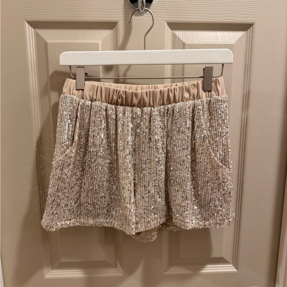 Sparkling Sequin Shorts